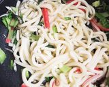 簡単！ヘルシー焼うどん作り方2写真