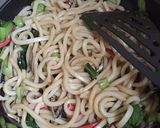 簡単！ヘルシー焼うどん作り方3写真