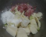 肉詰め厚揚げのやわらか煮。作り方5写真