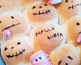 ちぎりパンdeハロウィン♪作り方2写真