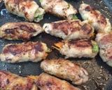 シャキシャキ野菜の肉巻作り方3写真