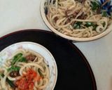 キムチ肉うどん(血管ダイエット食921)作り方2写真