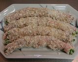 ニンニクの芽の豚肉巻きフライ作り方5写真