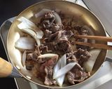 牛丼（すき焼きどんぶりのたれ）作り方2写真