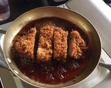 カツ丼（すき焼きどんぶりのたれ）作り方1写真