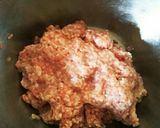 電子レンジで♪ドームハンバーグ作り方3写真