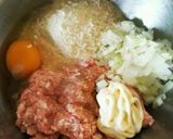 電子レンジで♪ドームハンバーグ作り方4写真