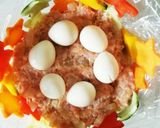 電子レンジで♪ドームハンバーグ作り方7写真