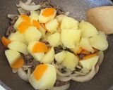 肉じゃが（すき焼きどんぶりのたれ）作り方4写真