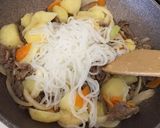 肉じゃが（すき焼きどんぶりのたれ）作り方5写真