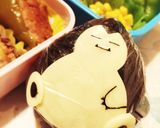 簡単★ポケモン⋈カビゴンおにぎり作り方4写真