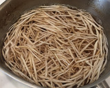 きんぴら（すき焼きどんぶりのたれ）作り方1写真