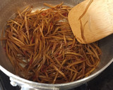 きんぴら（すき焼きどんぶりのたれ）作り方5写真