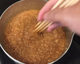 鶏そぼろ（すき焼きどんぶりのたれ）作り方1写真