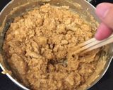 鶏そぼろ（すき焼きどんぶりのたれ）作り方3写真