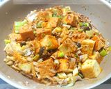 簡単☆ご飯がすすむ麻婆もちもち絹厚揚げ♪作り方5写真