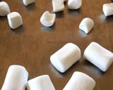 ナンで！★おばけのマシュマロチョコピザ作り方4写真