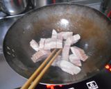 味噌でちょっと和風のトマトベーコンパスタ作り方1写真
