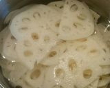 れんこんのワサビマヨサラダ作り方1写真