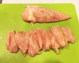 鶏胸肉のたれポン酢炒め作り方3写真