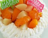 缶詰なのに豪華に見える？デコケーキ作り方3写真