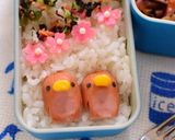 【キャラ弁】ウインナーのペンギン弁当作り方4写真