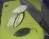 ゴーヤのエビバター炒め作り方1写真