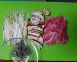簡単☆秋の爽やか豚葱丼作り方1写真