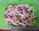 簡単☆秋の爽やか豚葱丼作り方2写真