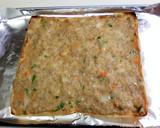 油揚げとひき肉のうす焼き～ピザ風～作り方3写真