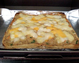 油揚げとひき肉のうす焼き～ピザ風～作り方4写真