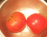 夏バテに！さっぱりトマトと豚肉の甘酢和え作り方1写真