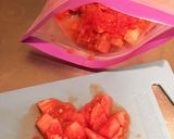 夏バテに！さっぱりトマトと豚肉の甘酢和え作り方6写真