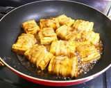 豆腐の肉巻き！豚ばら薄切りde豚の角煮作り方7写真