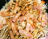 簡単⭐きのこの和風パスタ⭐in 炊飯器作り方3写真