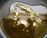 ニンニクとチーズとBPのトマトパスタ。作り方2写真