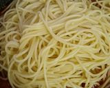 ニンニクとチーズとBPのトマトパスタ。作り方7写真