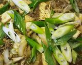 簡単&時短！肉豆腐 牛丼風味作り方6写真
