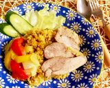 炊飯器で！ワンプレートカレーごはん作り方6写真