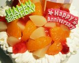 缶詰なのに豪華に見える？デコケーキ作り方4写真