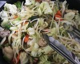 野菜たっぷりの甘辛ニンニク生姜炒め作り方5写真