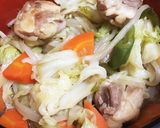 野菜たっぷりの甘辛ニンニク生姜炒め作り方7写真