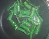 青唐辛子の醤油炒め作り方3写真