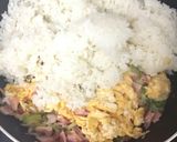 簡単お手軽梅こぶチャーハン作り方4写真
