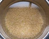 圧力鍋でふっくらもっちもち 玄米ご飯作り方1写真