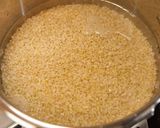 圧力鍋でふっくらもっちもち 玄米ご飯作り方3写真