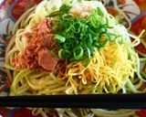 糖質制限★ズッキーニで冷やしツナおろし麺作り方4写真