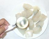 魚・タラの簡単スープ♪白身魚のコンソメ味作り方2写真