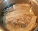 土鍋で炊いた 太刀魚ごはん作り方3写真