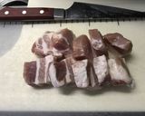 ゆる糖質オフ！こってり焼豚✿おろし添え作り方1写真